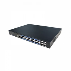 Коммутатор UTEPO UTP5328S-PSD2000 1000 Base-T (1000 мбит/с), 4 SFP порта