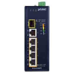 Коммутатор Planet IGS-614HPT 1000 Base-T (1000 мбит/с), 1 SFP порт