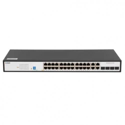 Коммутатор SNR S2300G-24TC-POE SNR-S2300G-24TC-POE 1000 Base-T (1000 мбит/с), 4 SFP порта