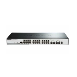 Коммутатор D-link DGS-1510-28P/A1A 1000 Base-TX (1000 мбит/с), 2 SFP порта