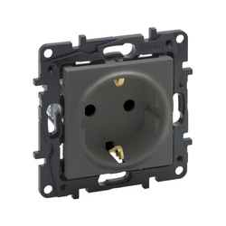 Розетка Legrand Розетка 2К+З Niloe Step 16А 250 В винт. клеммы Сталь 863421