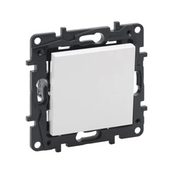 Legrand Переключатель одноклавишный Niloe Step 10А авт.клеммы Белый 863106