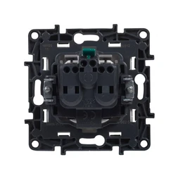 Legrand Розетка 2К+З Niloe Step 16А 250 В с з/ш авт. клеммы Сталь 863420