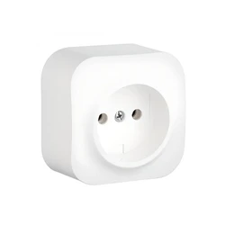 Розетка Legrand Розетка без зк Legrand Forix 16A 250В IP20 накладная белый 782410