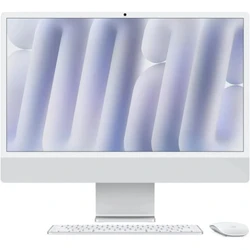 Моноблок Apple iMac 24 Silver (M4, 2024, Four ports) MWUU3CH/A 24 ", Apple, Apple M4 Series, Apple M4 10-Core, 2.89 ГГц, 16 Гб, SSD, 256 Гб