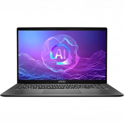 Ноутбук MSI Modern A15 AI+ F3HMG-006XBY Platinum Gray 9S7-15SK21-006 15.6 ", FHD 1920x1080 (16:9), Ryzen AI 5, 16 Гб