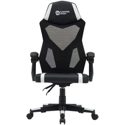 Компьютерное кресло Canyon CNE-MCH01W Black-White