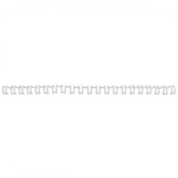 Опция для печатной техники GBC 10 мм Белые Металлические (100 шт.) IB165283