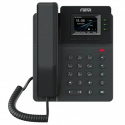 IP Телефон Fanvil V60P черный (Поддержка PoE)