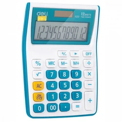 Калькулятор deli E1122/BLUE