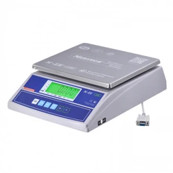 Торговые весы Mertech Фасовочные M-ER 326 AF-6.1 Cube LCD RS232 (двойной дисплей) Mer3863