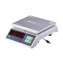 Торговые весы Mertech Порционные M-ER 326 AFU-15.1 Post II LED USB-COM (двойной дисплей) 3868