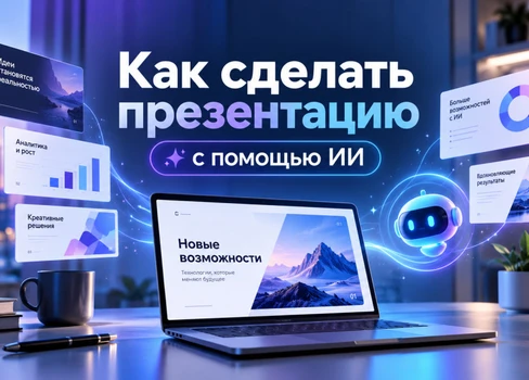 Создание презентации с ИИ: от запроса до готового файла PowerPoint