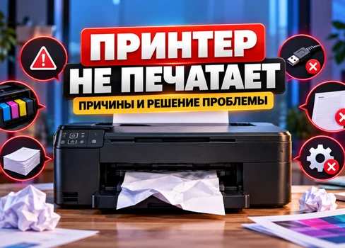 Принтер не печатает: что делать и как устранить проблему