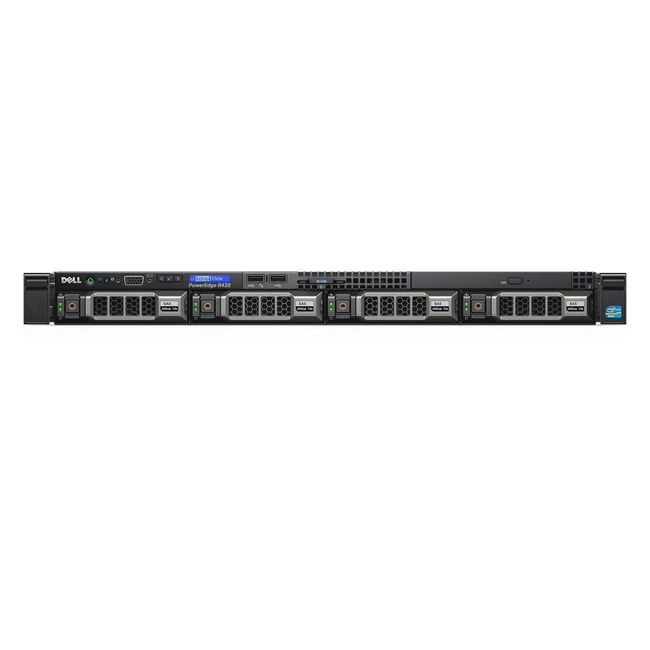 Сервер Dell PowerEdge R430 210-ADLO-203 (1U Rack, Xeon E5-2600 v4, 2100 МГц, 8, 20, 2 x 8 ГБ, SFF 2.5", 2x 4 ТБ)