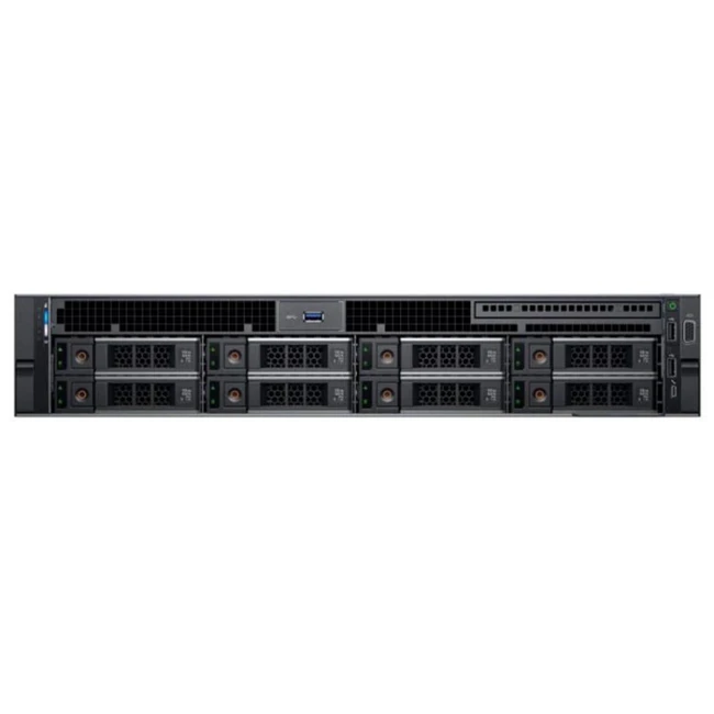 Сервер Dell PowerEdge R740 210-AKXJ-57 2U Rack, Xeon Silver 4210, 2200 МГц, 10, 13.75, 12 x 32 ГБ, LFF 3.5", 8x 4 ТБ