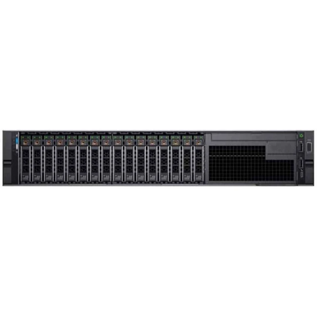 Сервер Dell PowerEdge R740 210-AKXJ-308 2U Rack, Xeon Bronze 3204, 1900 МГц, 6, 8.25, 1 x 16 ГБ, SFF 2.5", 1x 3.84 ТБ