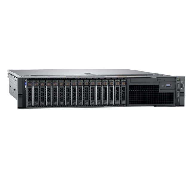Сервер Dell PowerEdge R740 210-AKXJ-103 2U Rack, Xeon Silver 4110, 2100 МГц, 8, 11, 2 x 16 ГБ, SFF 2.5", 2x 1.2 ТБ