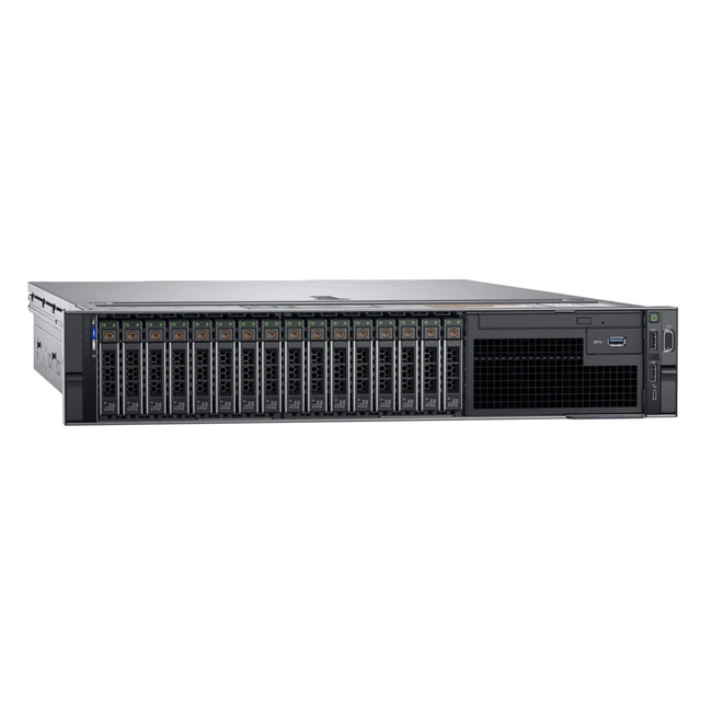 Сервер Dell PowerEdge R740 210-AKXJ-133 2U Rack, Xeon Silver 4116, 2100 МГц, 12, 16.5, 12 x 16 ГБ, SFF 2.5", 2x 1.2 ТБ
