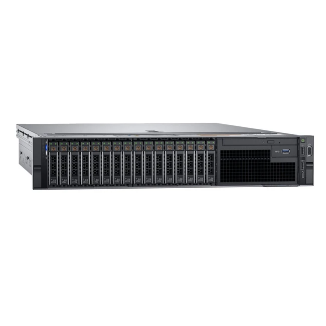 Сервер Dell PowerEdge R740 210-AKXJ-179 2U Rack, Xeon Silver 4116, 2100 МГц, 12, 16.5, 12 x 64 ГБ, SFF 2.5", 16x 1.8 ТБ