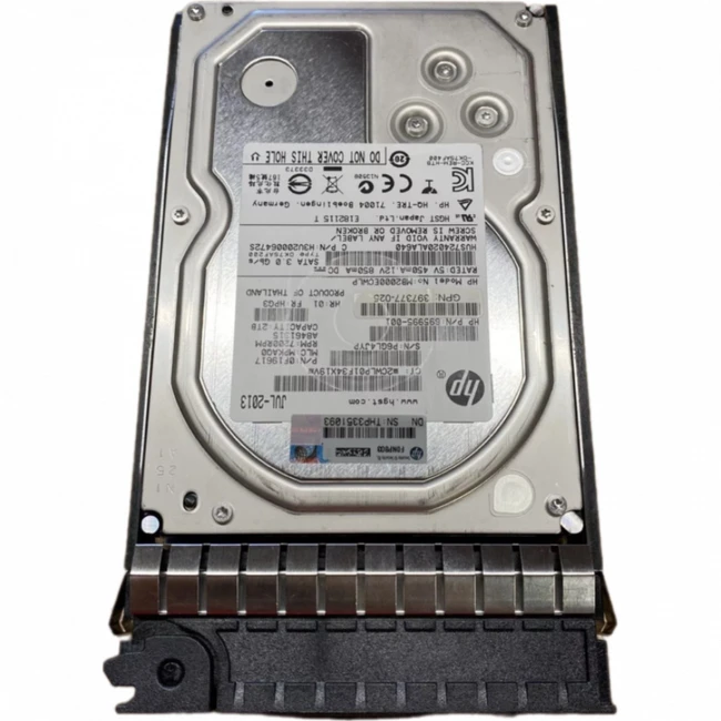 Серверный жесткий диск HP 2TB 7.2K 3G SATA 3.5' 507632-B21 HDD, 3,5 LFF, 2 ТБ, SATA