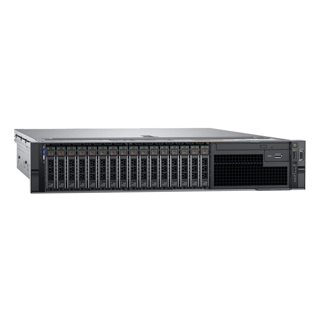 Сервер Dell PowerEdge R740 210-AKXJ-192 2U Rack, Xeon Gold 5220, 2200 МГц, 18, 24.75, 2 x 32 ГБ, SFF 2.5", 12x 1 ТБ