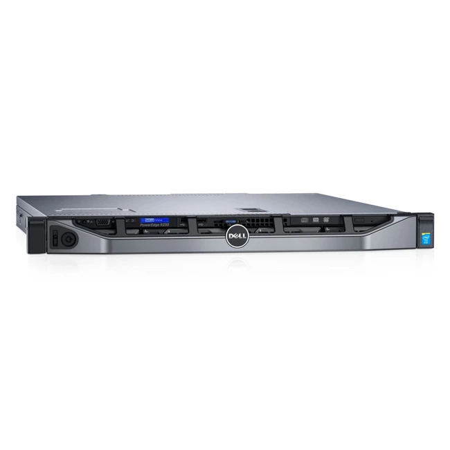 Сервер Dell PowerEdge R230 210-AFLT-012 (1U Rack, Xeon E3-1280 v6, 3900 МГц, 4, 8, 4 x 8 ГБ, LFF 3.5", 1x 1 ТБ)
