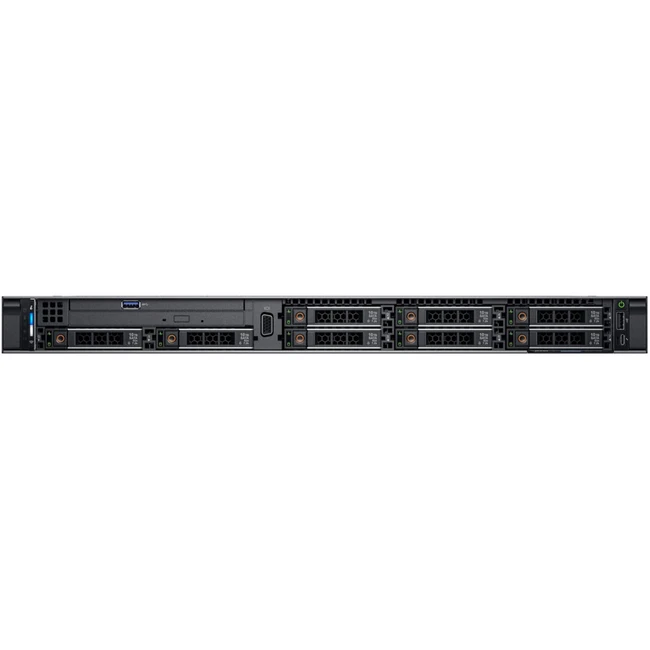 Сервер Dell PowerEdge R640 PER640RU4-1 (1U Rack, Xeon Silver 4215R, 3200 МГц, 8, 11, 24 x 32 ГБ, SFF 2.5", 4x 960 ГБ)