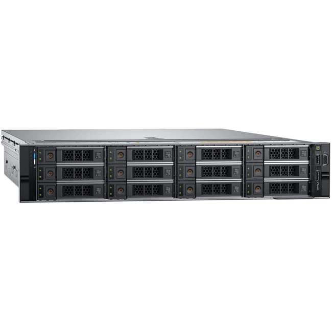 Сервер Dell PowerEdge R740XD 210-AKZR-373 2U Rack, Xeon Silver 4210R, 2400 МГц, 10, 13.75, 2 x 32 ГБ, LFF 3.5", 3x 4 ТБ
