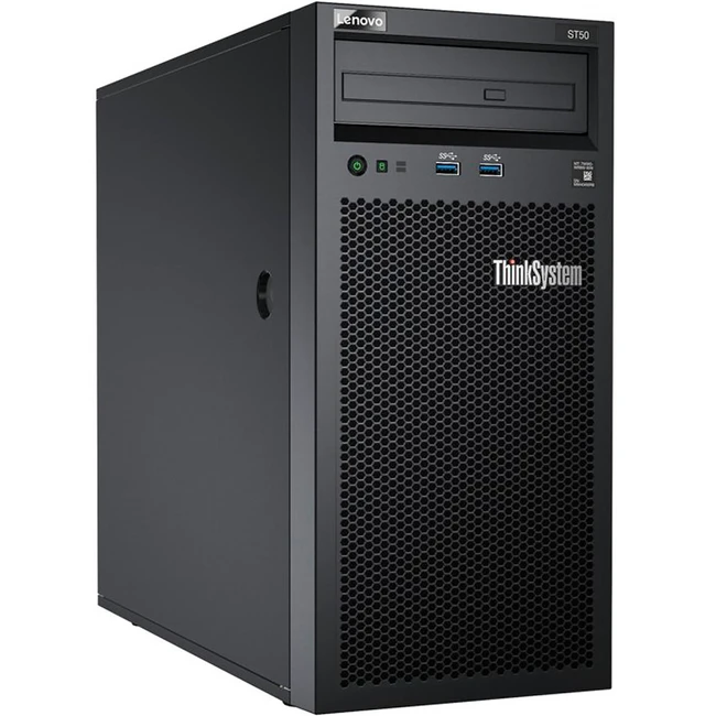 Сервер Lenovo ThinkSystem ST50 7Y48A03YEA (Tower, Xeon E-2226G, 3400 МГц, 6, 12, 1 x 16 ГБ, LFF 3.5", 1x 480 ГБ)