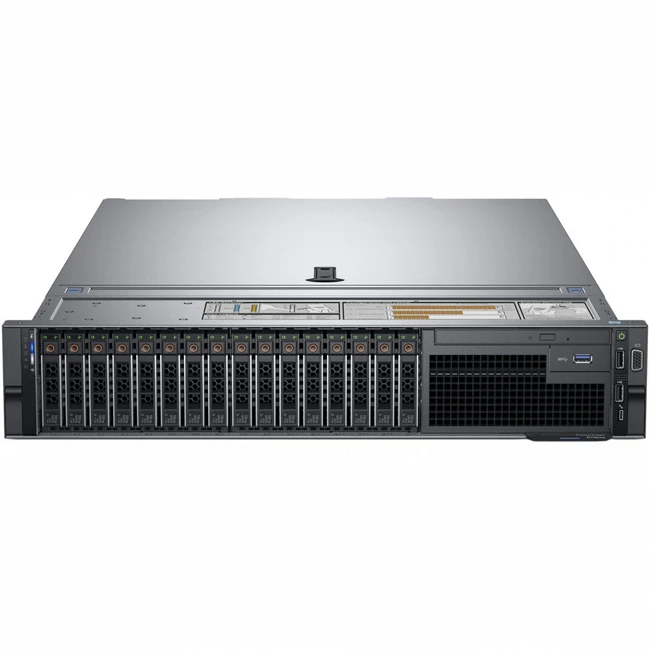 Сервер Dell PowerEdge R740 210-AKXJ-A101Z 2U Rack, Xeon Silver 4208, 2100 МГц, 8, 11, SFF 2.5", 1x 480 ГБ