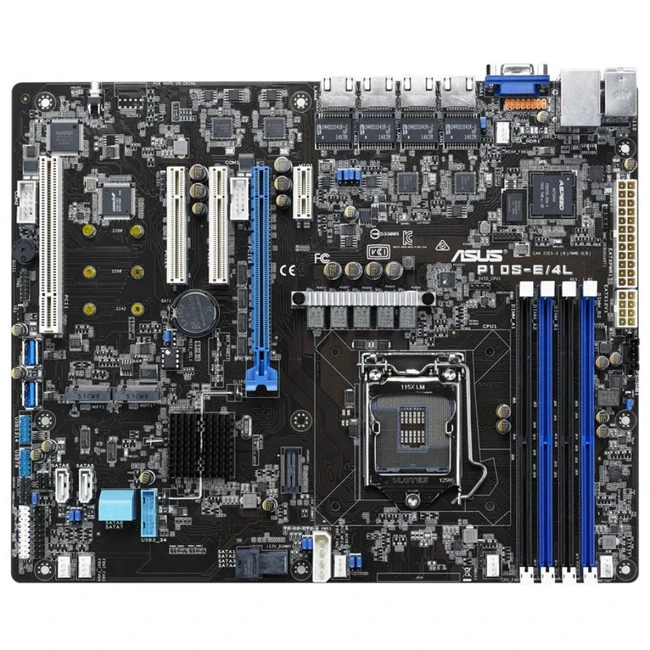 Серверная материнская плата Asus P10S-E/4L