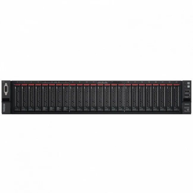 Сервер Lenovo ThinkSystem TCH SR650 7X06A0K4EA.. (2U Rack, Xeon Silver 4215R, 3200 МГц, 8, 11, 2 x 32 ГБ, SFF 2.5", 2x 900 ГБ)