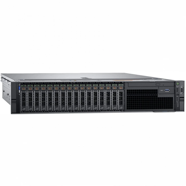 Сервер Dell PowerEdge R740 PER740RU3-54 (2U Rack, Xeon Gold 5217, 3000 МГц, 8, 11, 2 x 64 ГБ, SFF 2.5", 2x 1.92 ТБ)