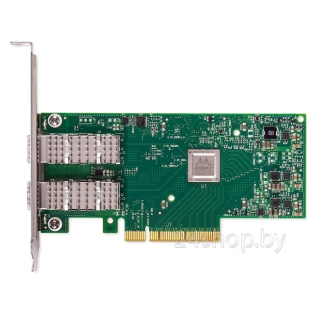 Сетевая карта Mellanox 10GbE dual-port SFP+, PCIe3.0 x8 MCX4121A-XCAT SFP+