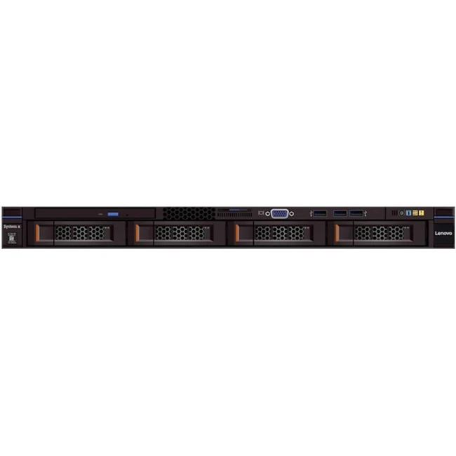 Сервер Lenovo TopSeller x3550M5 8869EQG 1U Rack, Xeon E5-2630 v4, 2200 МГц, 10, 25, 1 x 16 ГБ, LFF 3.5", 2x 300 ГБ