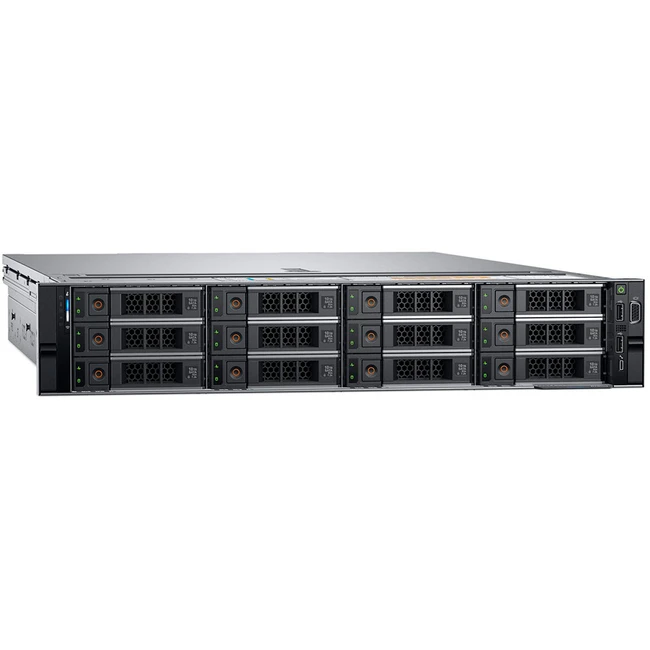 Сервер Dell PowerEdge  R740XD 210-AKZR-728 2U Rack, Xeon Gold 5222, 3800 МГц, 4, 16.5, 1 x 32 ГБ, LFF 3.5", 12x 960 ГБ