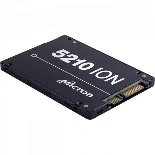 Серверный жесткий диск Micron 5210 ION MTFDDAK3T8QDE-2AV16ABYYR (SSD, 2,5 SFF, 3.84 ТБ, SATA)