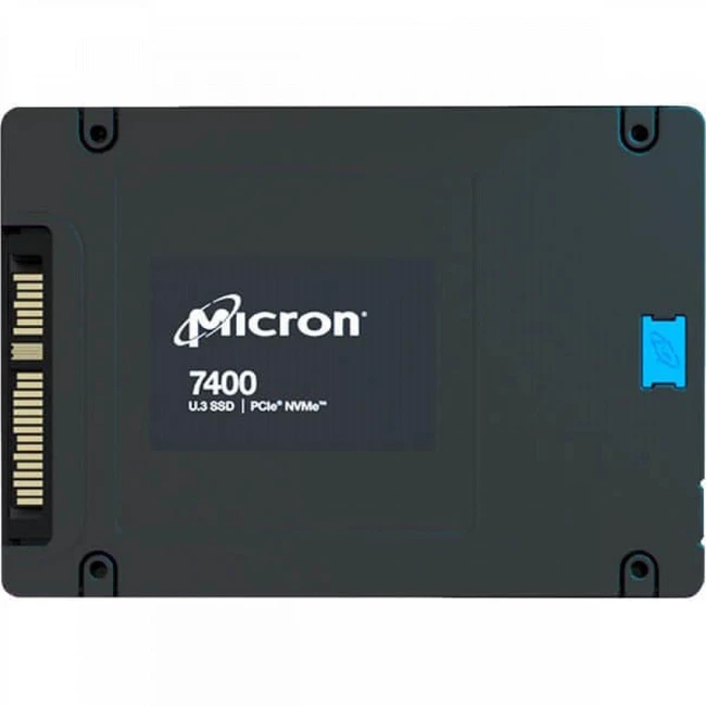 Серверный жесткий диск Micron 7400 PRO MTFDKCB3T8TDZ-1AZ1ZABYYR SSD, 2,5 SFF, 3.84 ТБ, NVMe