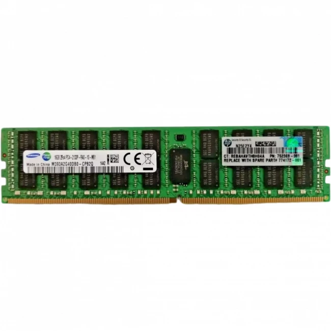 Серверная оперативная память ОЗУ HPE 16GB (1x16GB) Dual Rank x4 DDR4-2133 726719-B21 (16 ГБ, DDR4)