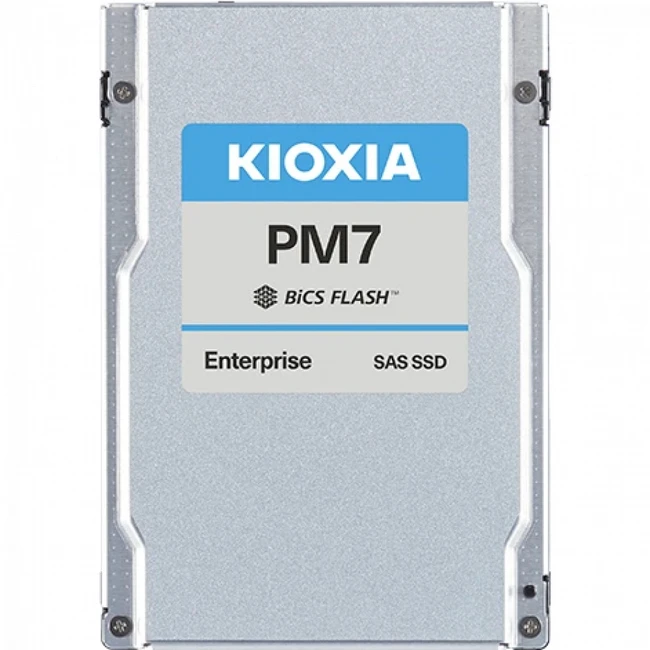 Серверный жесткий диск KIOXIA SSD 7.68Tb SAS  PM7-R (KPM7VRUG7T68) SSD, 2,5 SFF, 7.68 ТБ, SAS