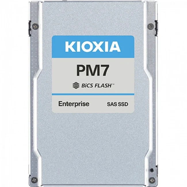Серверный жесткий диск KIOXIA SSD 3.84Tb SAS PM7-R (KPM7VRUG3T84) SSD, 2,5 SFF, 3.84 ТБ, SAS