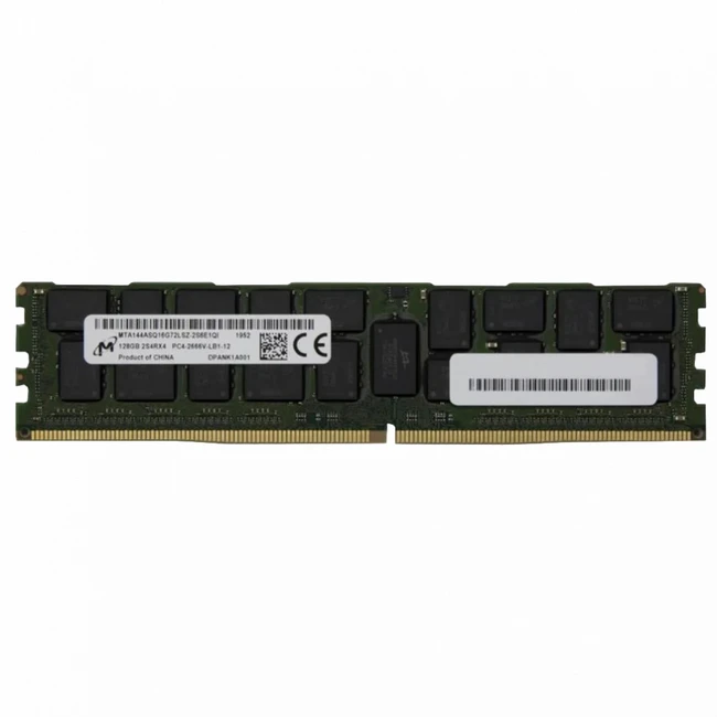 Серверная оперативная память ОЗУ Micron MTA144ASQ16 G72LSZ-2S6E1 (128 ГБ, DDR4)
