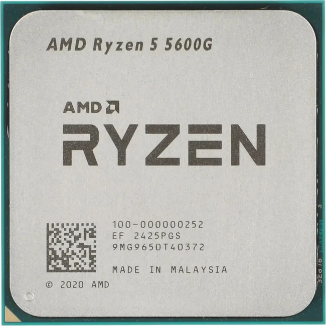 Процессор AMD Ryzen 5 5600G Ryzen 5 5600G OEM (3.9 ГГц, 16 МБ, OEM)