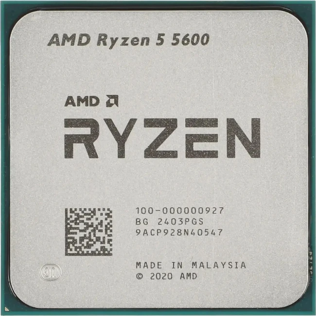 Процессор AMD Ryzen 5 5600 Ryzen 5 5600 OEM 3.5, 32, OEM