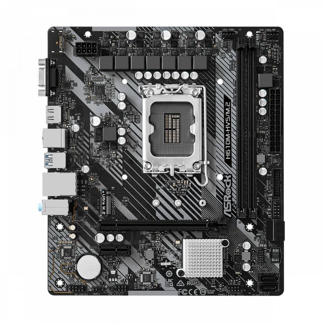 Материнская плата ASRock H610M-HVS/M.2 R2.0 DDR4 Micro-ATX, LGA 1700