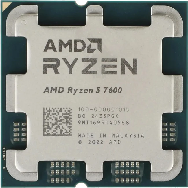 Процессор AMD Ryzen 5 7600 OEM (3.8 ГГц, 32 МБ, OEM)