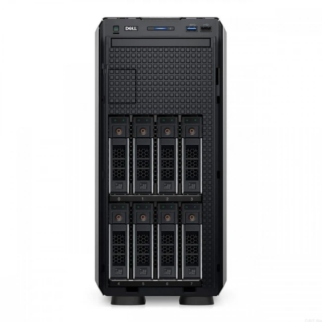 Сервер Dell T360 210-BJTT/emea_pet360spl4 Tower, Xeon E-2468, 2600 МГц, 8, 24, 1 x 16 ГБ, LFF 3.5", 1x 480 ГБ