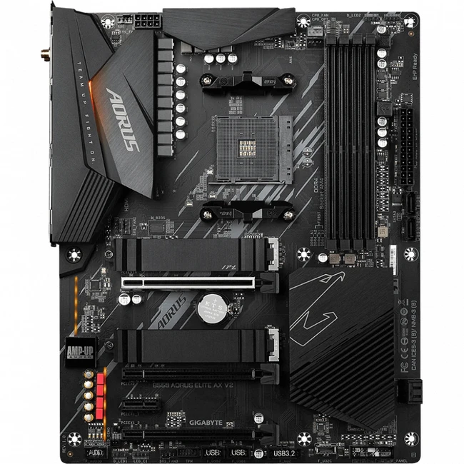 Материнская плата Gigabyte B550 Aorus Elite AX V2 rev. 1.0 ATX, AMD AM4