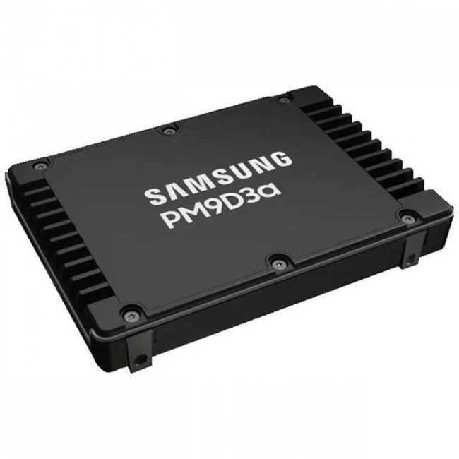 Серверный жесткий диск Samsung SSD PM9D3a, 7680GB, U.3( MZWL67T6HBLC-00AW7 (SSD, 2,5 SFF, 7.68 ТБ, PCIe)